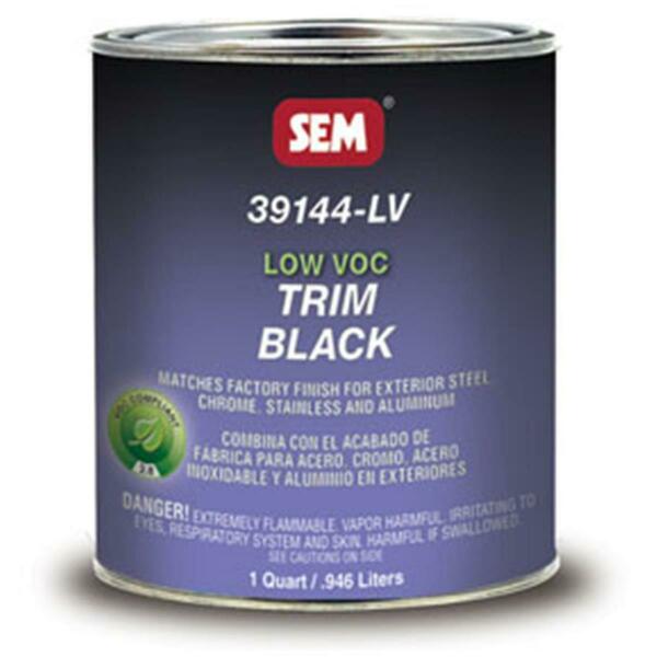 Sem Low Voc Trim- Black- Round Quart SEM-39144-LV